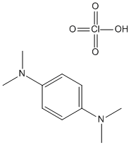 Molecular Structure of 10404-70-3 (1,4-Benzenediamine, N,N,N',N'-tetramethyl-, monoperchlorate)